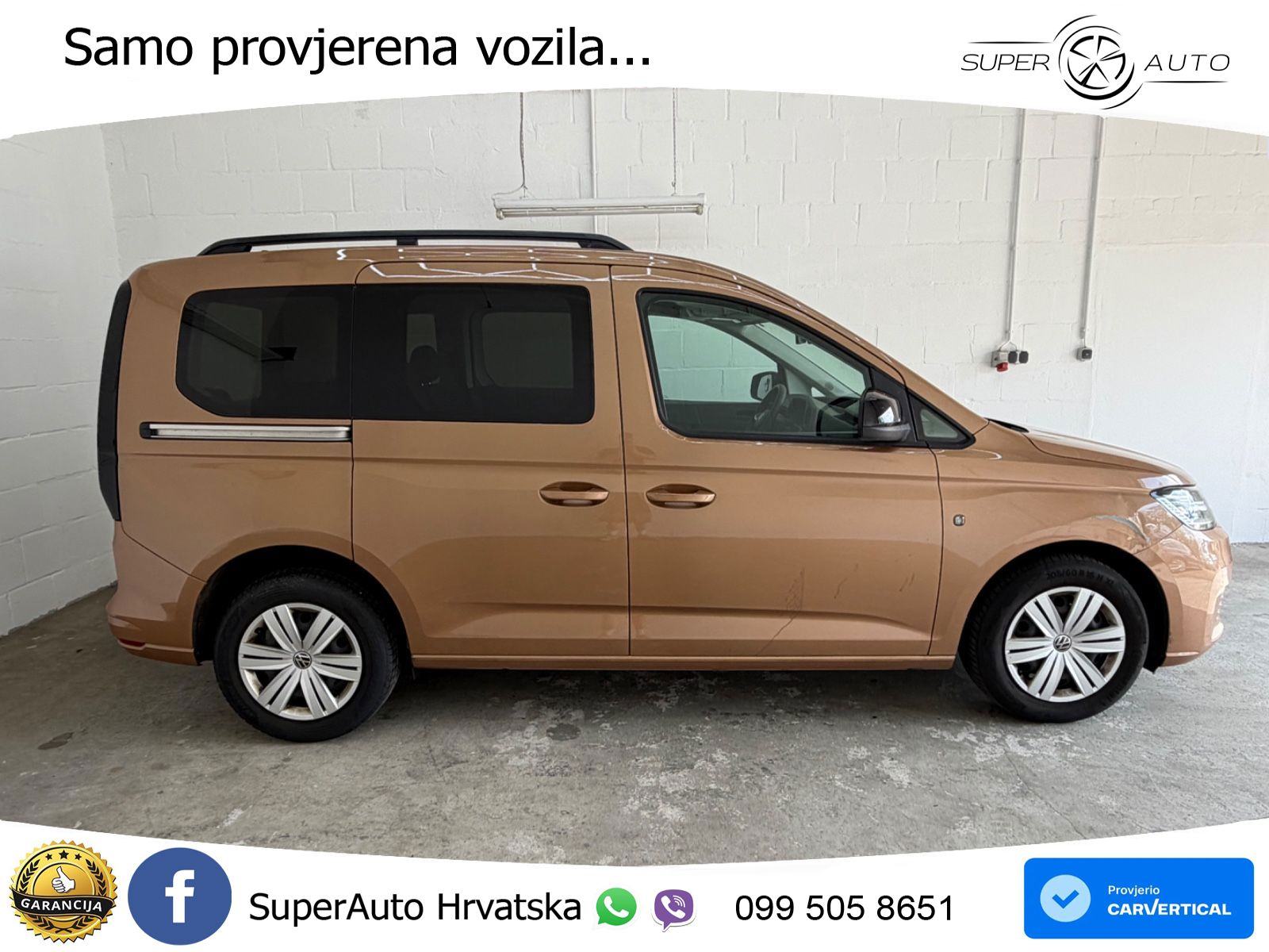 Volkswagen Caddy 2.0 TDI 102 KS, LED+GR SJED+PARK, fotografija 5