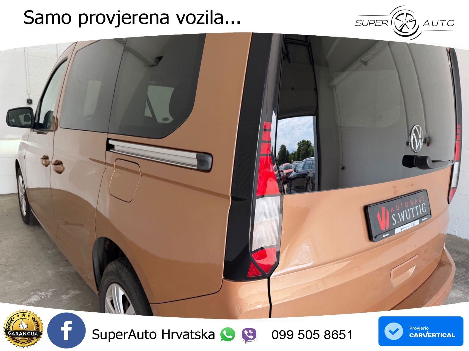 Volkswagen Caddy 2.0 TDI 102 KS, LED+GR SJED+PARK, fotografija 6