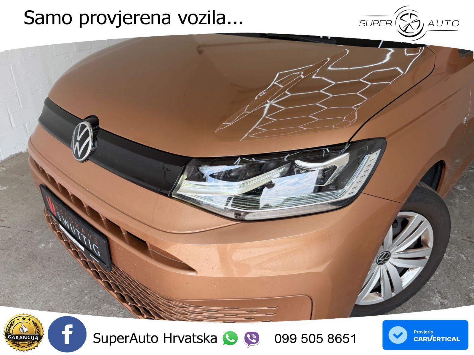 Volkswagen Caddy 2.0 TDI 102 KS, LED+GR SJED+PARK, fotografija 15