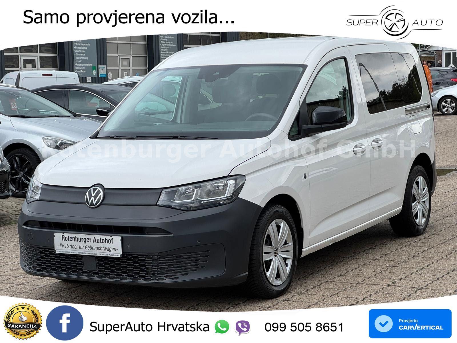 Volkswagen Caddy 2.0 TDI 75 KS, TEM+PARK+ASIST, fotografija 1