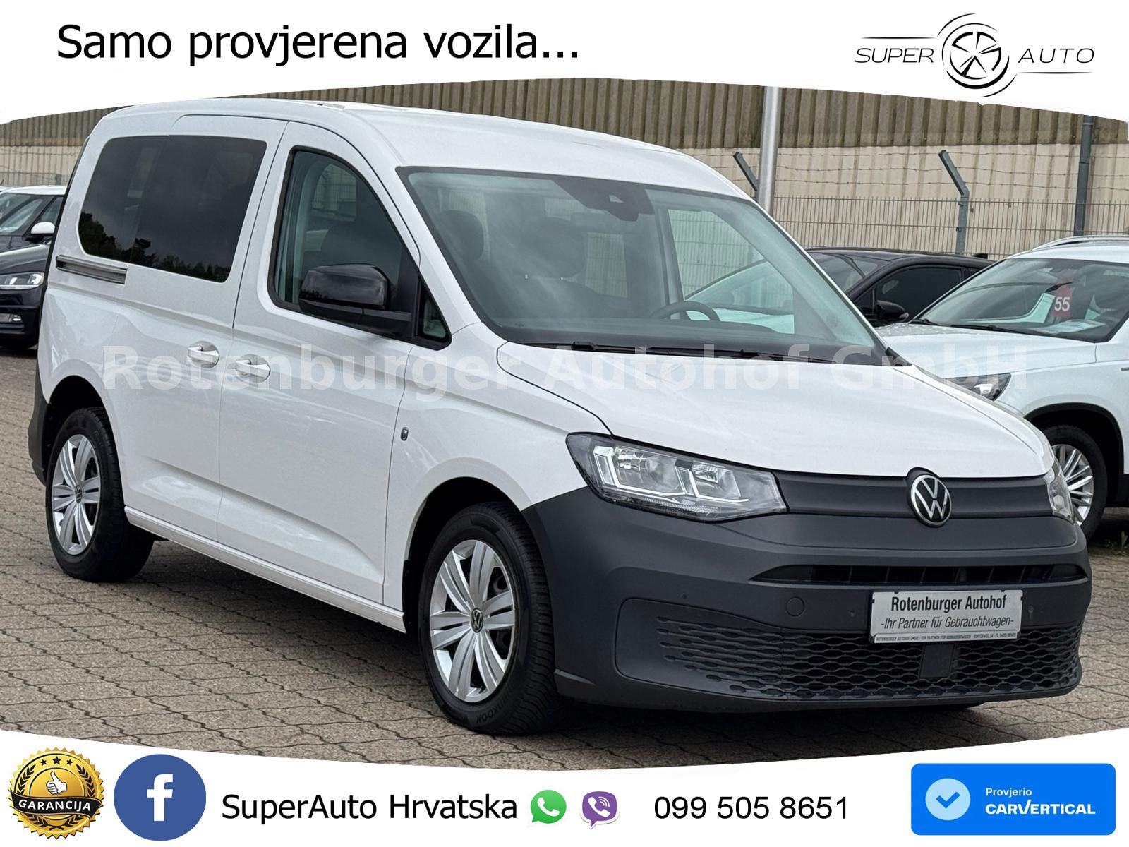 Volkswagen Caddy 2.0 TDI 75 KS, TEM+PARK+ASIST, fotografija 3