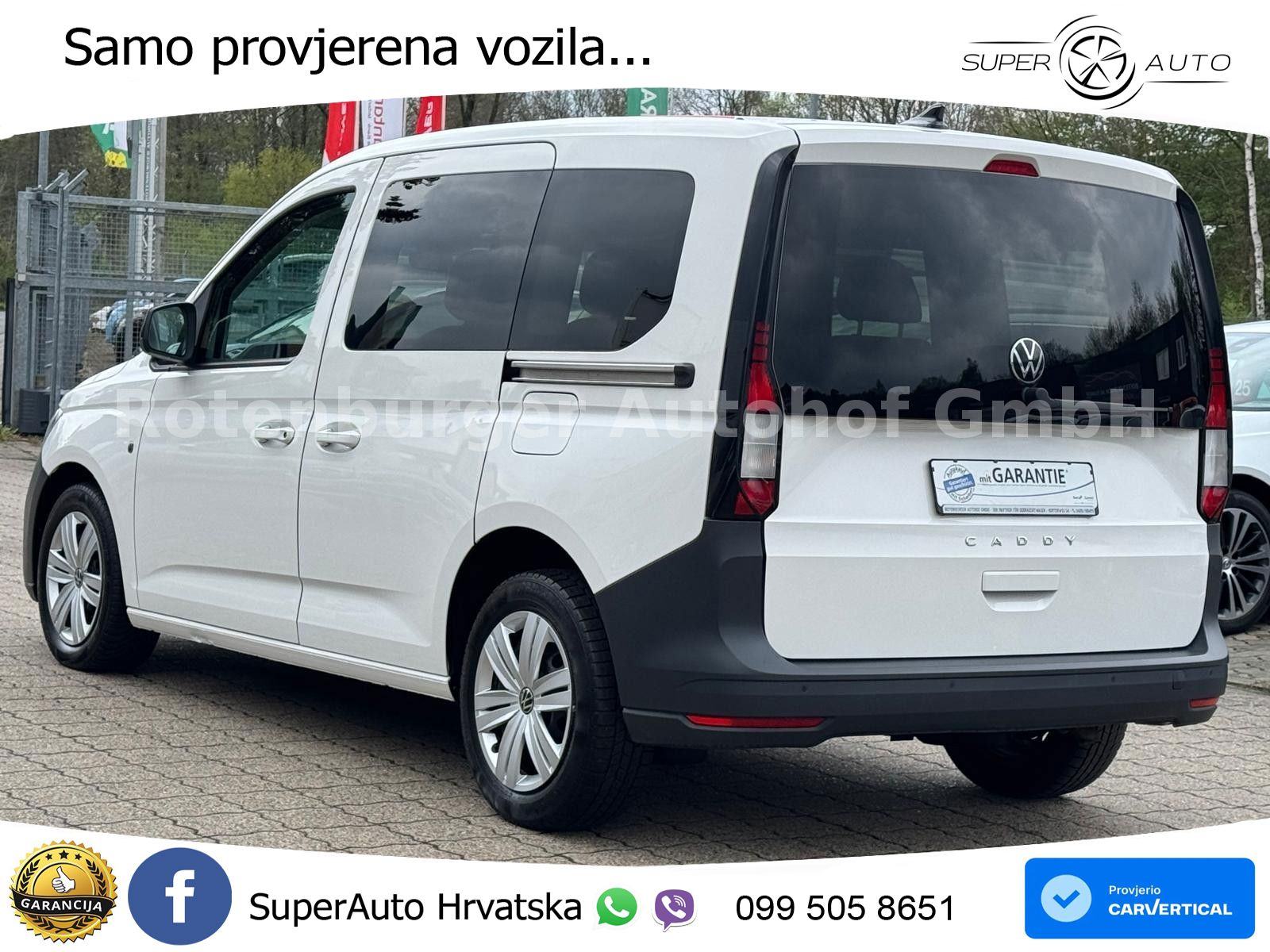 Volkswagen Caddy 2.0 TDI 75 KS, TEM+PARK+ASIST, fotografija 4