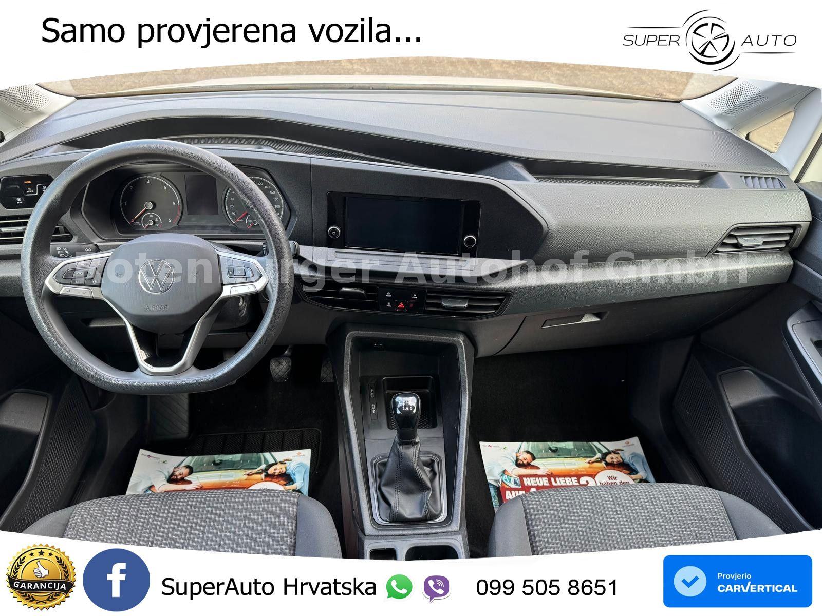 Volkswagen Caddy 2.0 TDI 75 KS, TEM+PARK+ASIST, fotografija 6