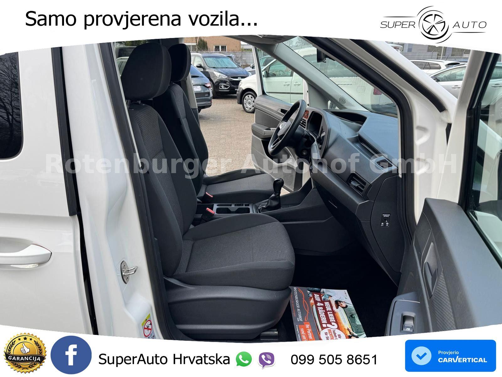 Volkswagen Caddy 2.0 TDI 75 KS, TEM+PARK+ASIST, fotografija 13