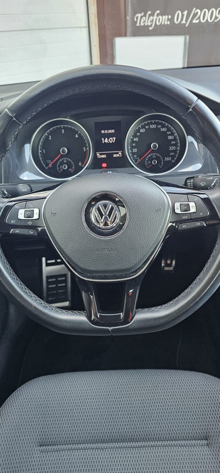 Volkswagen Golf Golf 1,6 TDI BMT,133000 km,1 GOD.REG. SERVIS NAPRAVLJE, fotografija 12