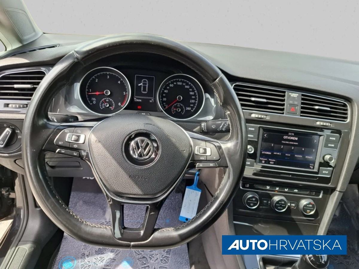 VOLKSWAGEN GOLF VII 1.6 TDI COMFORTLINE - JAMSTVO 15 MJESECI!!!, 15., fotografija 12