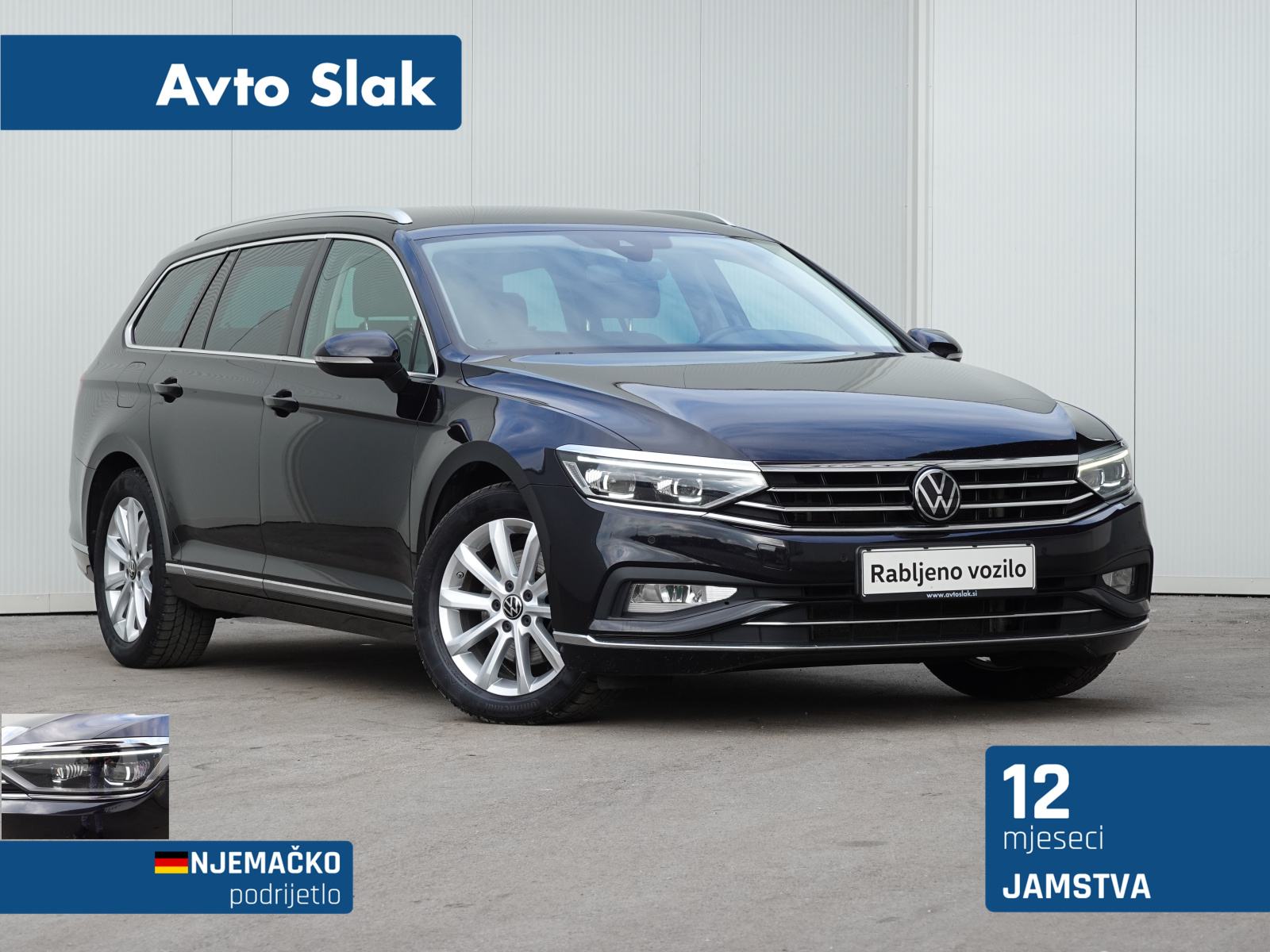 Volkswagen Passat Variant 2.0TDI Elegance DSG+MATRIX+KAMERA+KUKA, pogled izvana - slika 1
