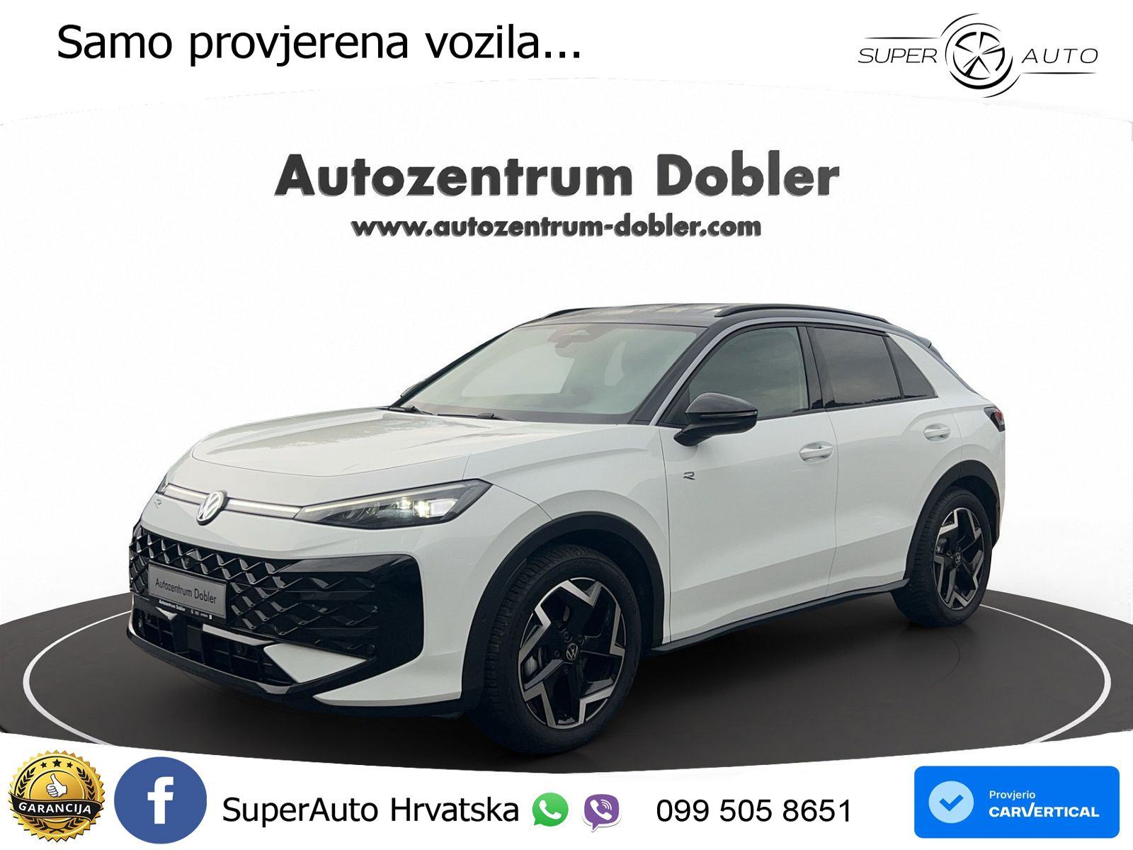 Volkswagen T-Roc 1.5 eTSI (150 KS)  DSG R-Line MATRIX+GR SJED+KAM