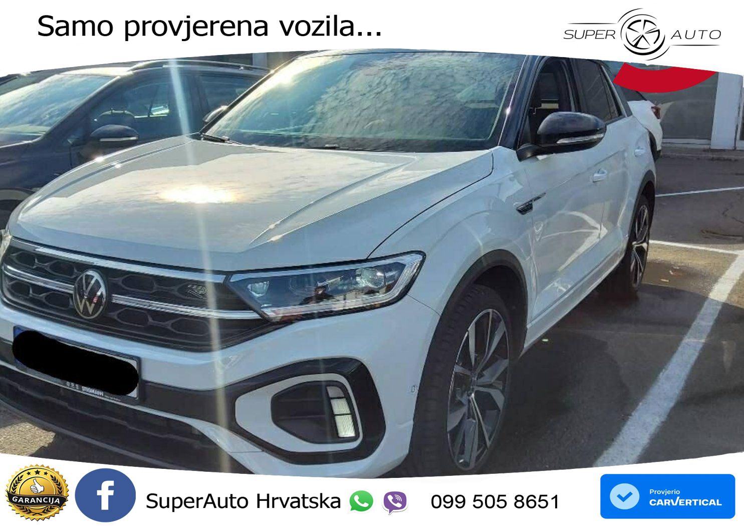 Volkswagen T-Roc 1.5 TSI (150 KS) DSG R-Line LED+GR SJED+ACC