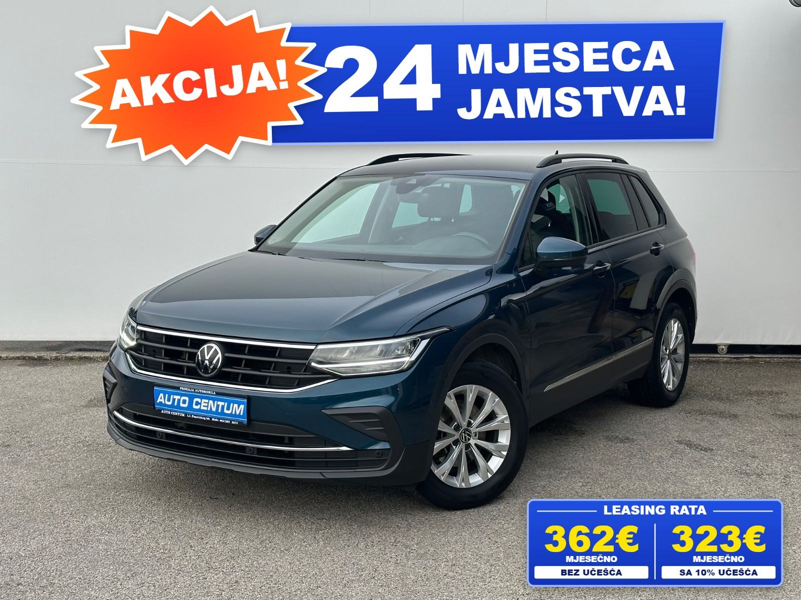 VOLKSWAGEN Tiguan 2.0 TDI DSG7 Business | 24 MJ JAMSTVA | U PDV-U, pogled izvana - slika 1