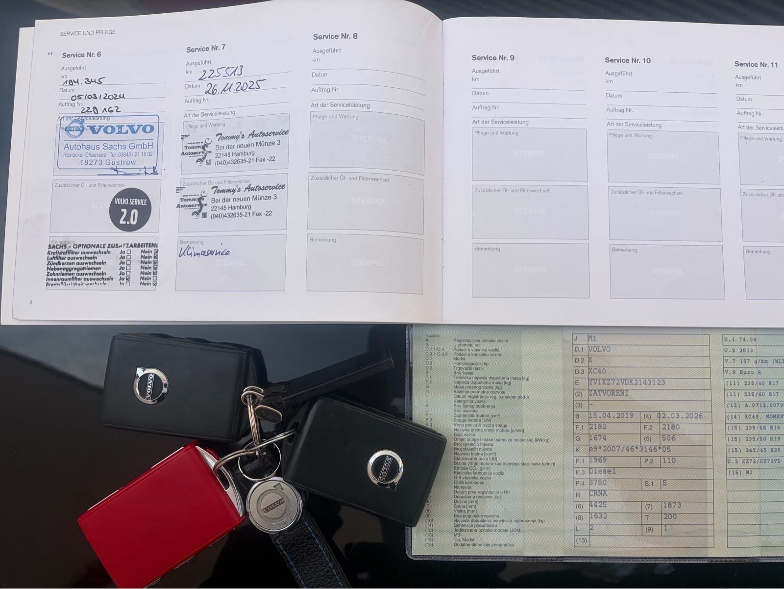 Volvo XC40 D3 automatik,reg god dana,110kw-150KS,oprema, fotografija 20