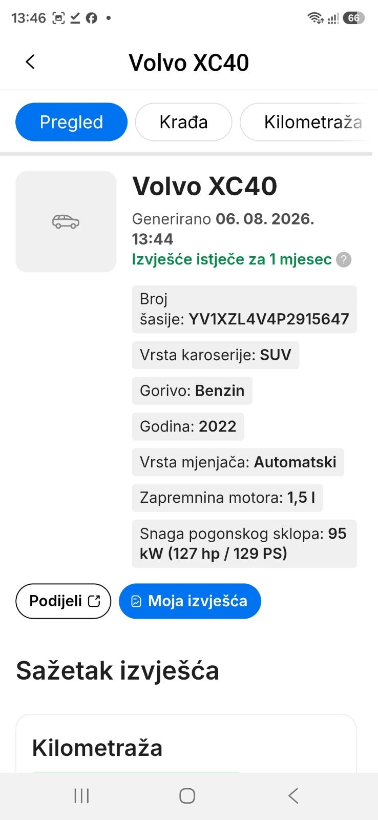 Volvo XC40 T2 automatik, fotografija 10