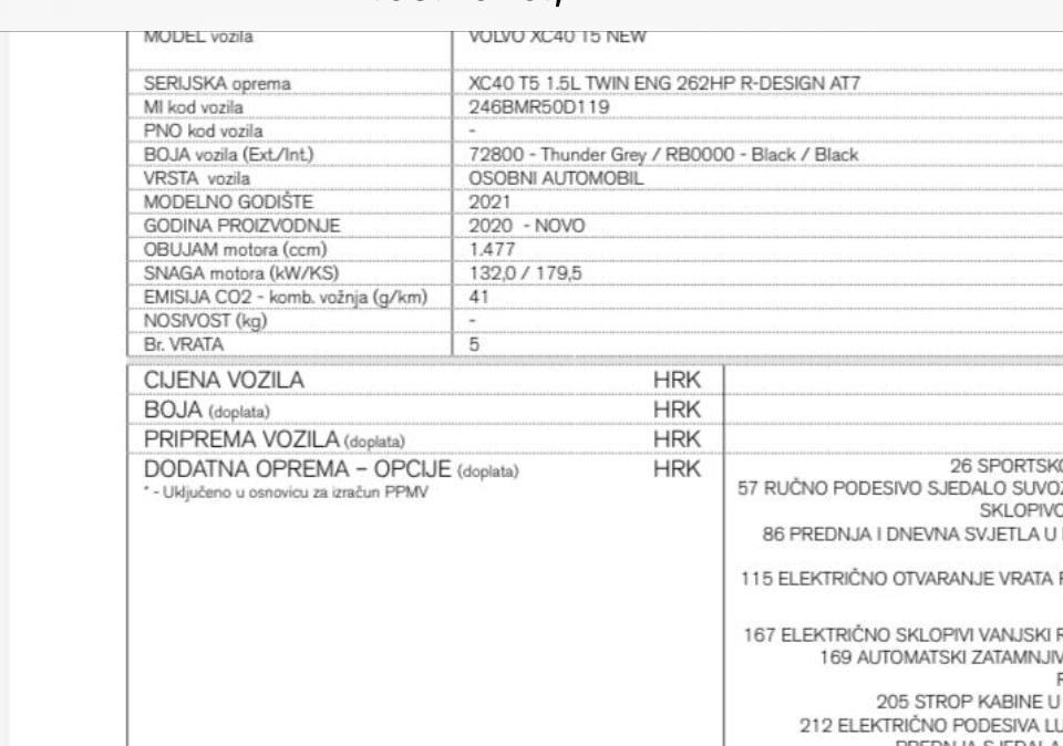 PRILIKA! Volvo XC40 T5 Recharge R-Design – Full oprema, Panorama, P, fotografija 12