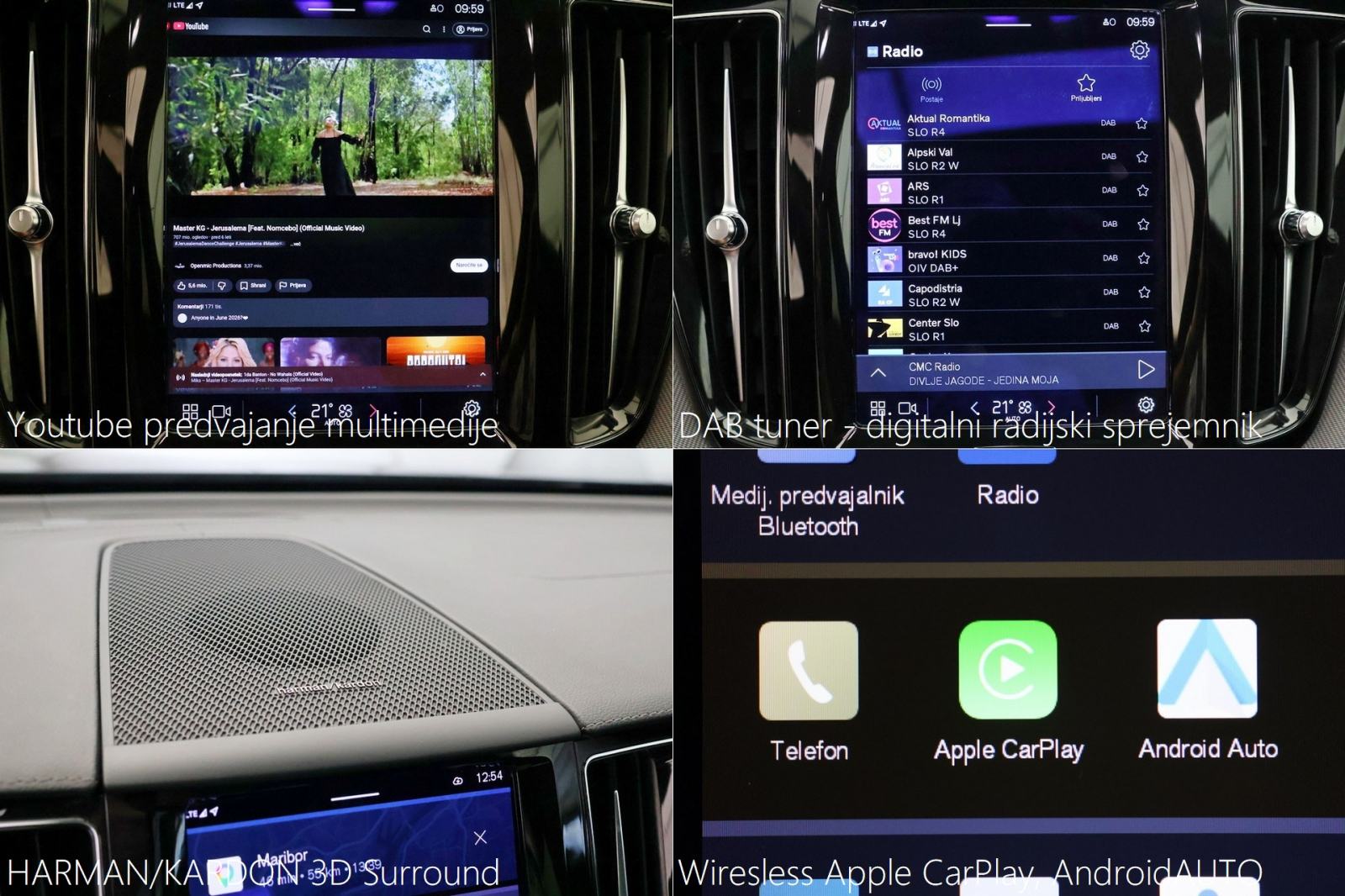 Volvo XC60 B4D 2.0d AWD Geartonic R-Design DARK Plus 197KS PANORAMA, fotografija 14