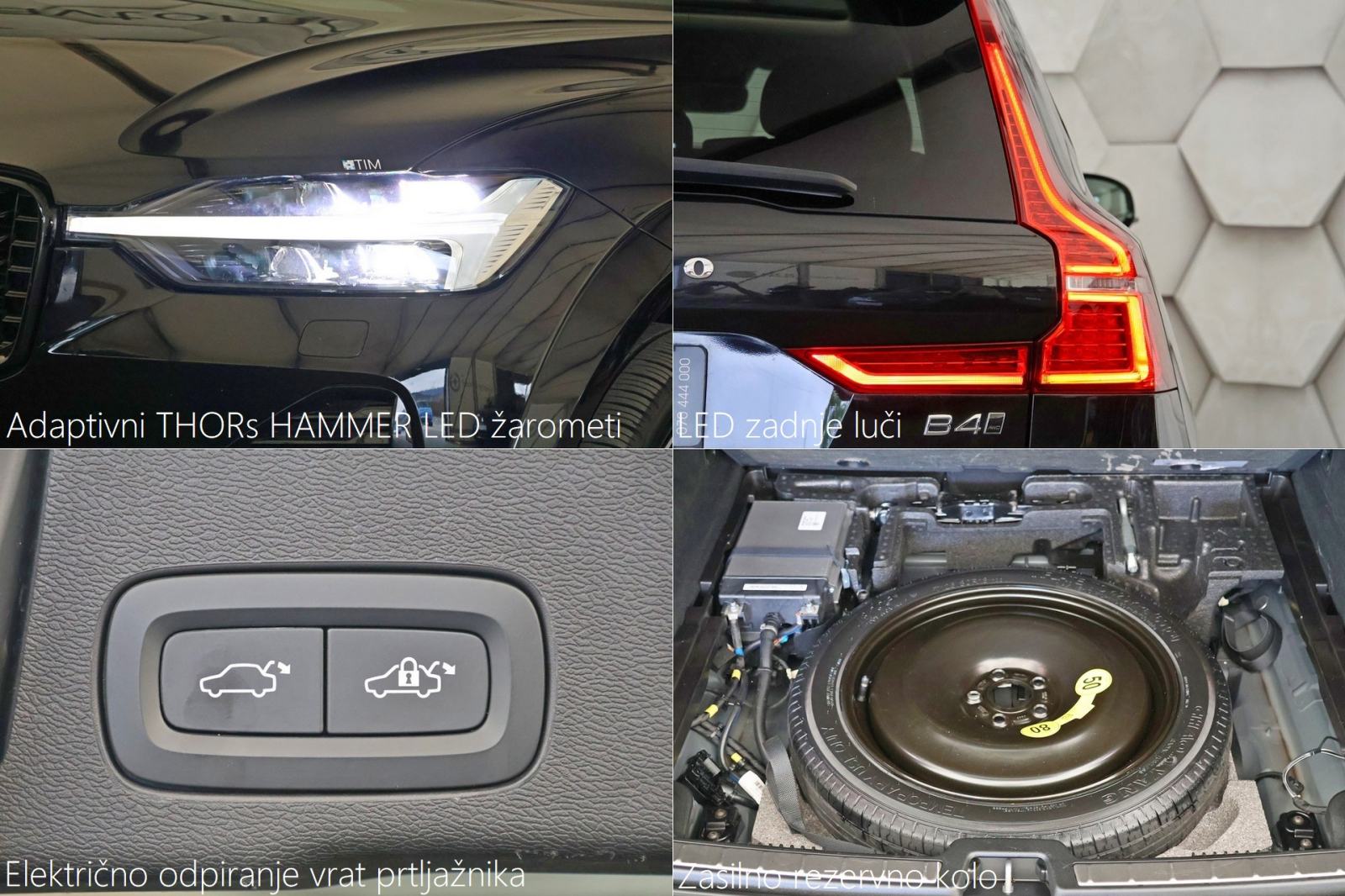 Volvo XC60 B4D 2.0d AWD Geartonic R-Design DARK Plus 197KS PANORAMA, fotografija 19