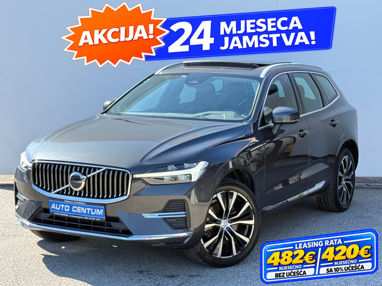 Volvo XC60 T6 PLUG-IN HYBRID AWD CORE | 24MJ JAMSTVA | U PDV-U, pogled izvana - slika 1