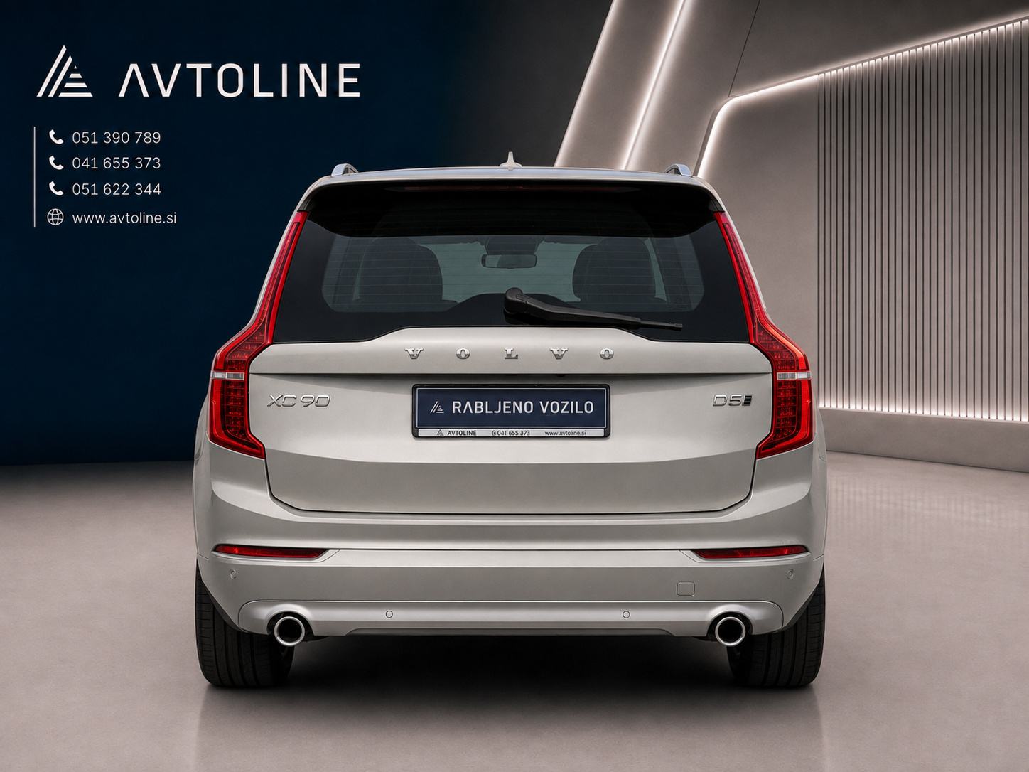 Volvo XC90 D5 AWD MOMENTUM BLIS ACC LED KAM NAVI, fotografija 3