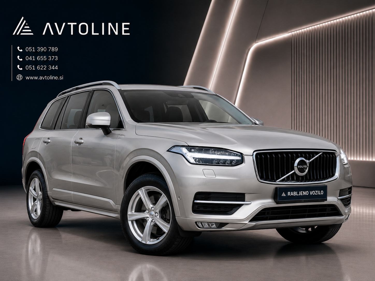 Volvo XC90 D5 AWD MOMENTUM BLIS ACC LED KAM NAVI, fotografija 2