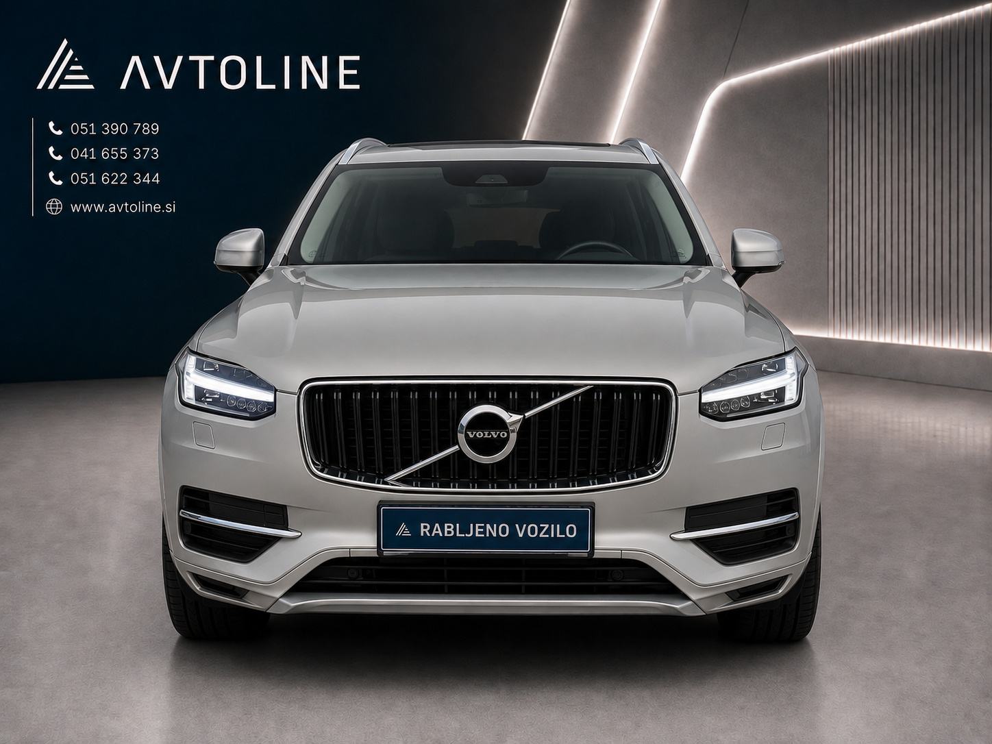 Volvo XC90 D5 AWD MOMENTUM BLIS ACC LED KAM NAVI, fotografija 6