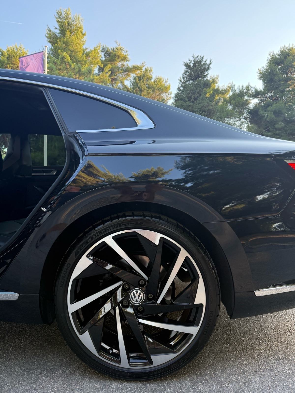 VW Arteon 4Motion R-Line 2021 – Dizel, Crna, Stanje Kao Novo, Reg 2/27, fotografija 9