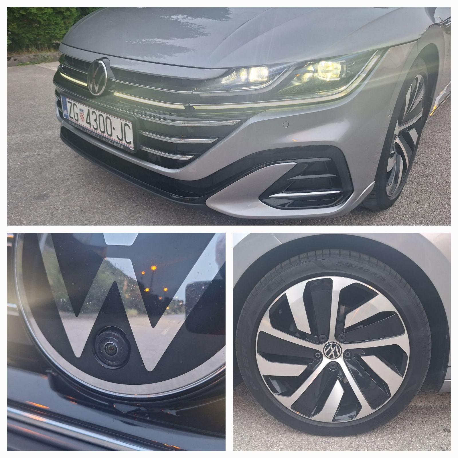 VW Arteon SB 2.0 TDI DSG 200 KS R-line PANO/IQ HR VOZILO OVL. SERVISNA, fotografija 14