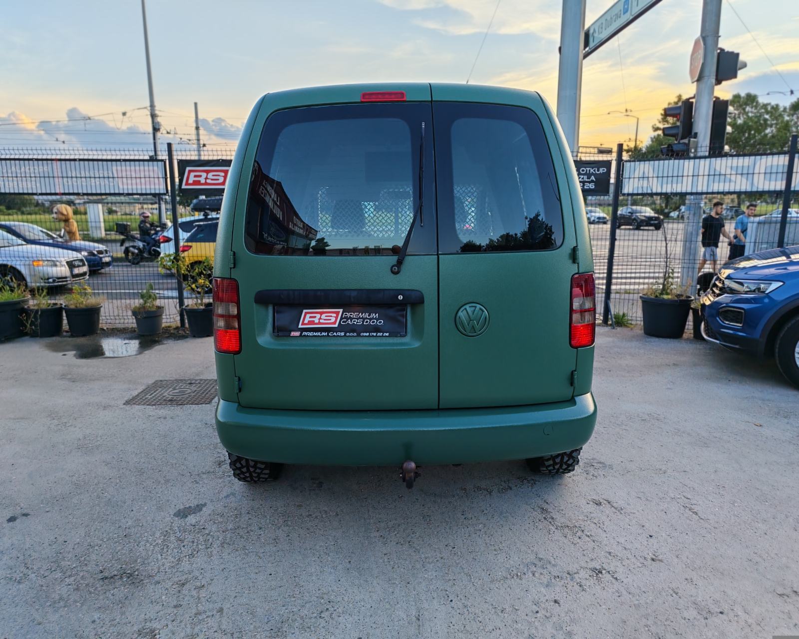 VW CADDY 2,0 TDI 110KS 4X4 N1, LOVAC, V+M SERVIS, LED BAR, TEREN. GUME, fotografija 9