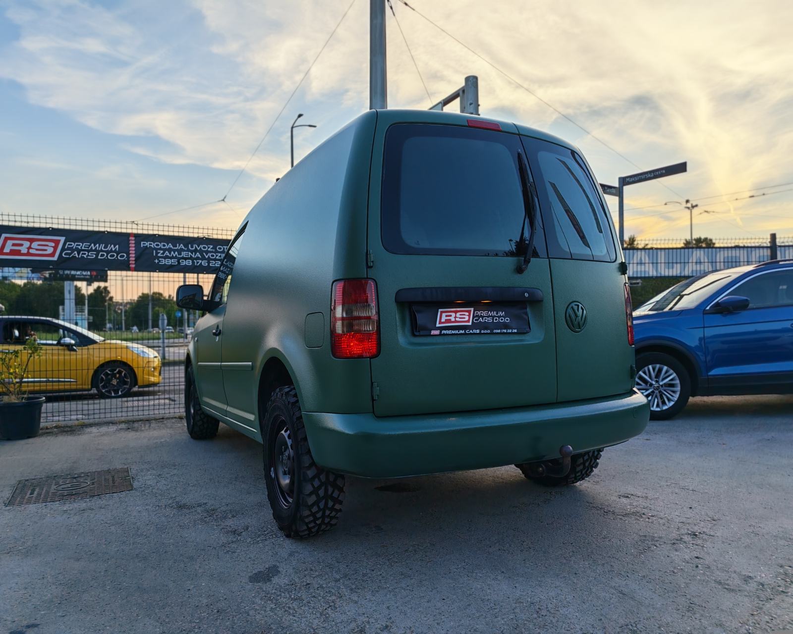 VW CADDY 2,0 TDI 110KS 4X4 N1, LOVAC, V+M SERVIS, LED BAR, TEREN. GUME, fotografija 12