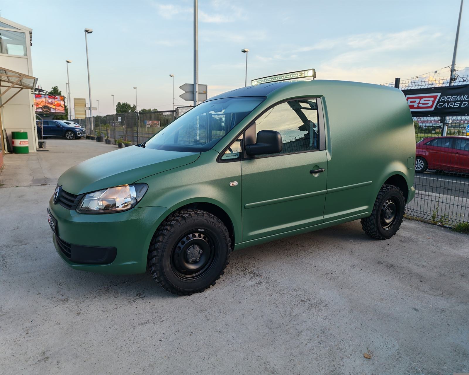 VW CADDY 2,0 TDI 110KS 4X4 N1, LOVAC, V+M SERVIS, LED BAR, TEREN. GUME, fotografija 16