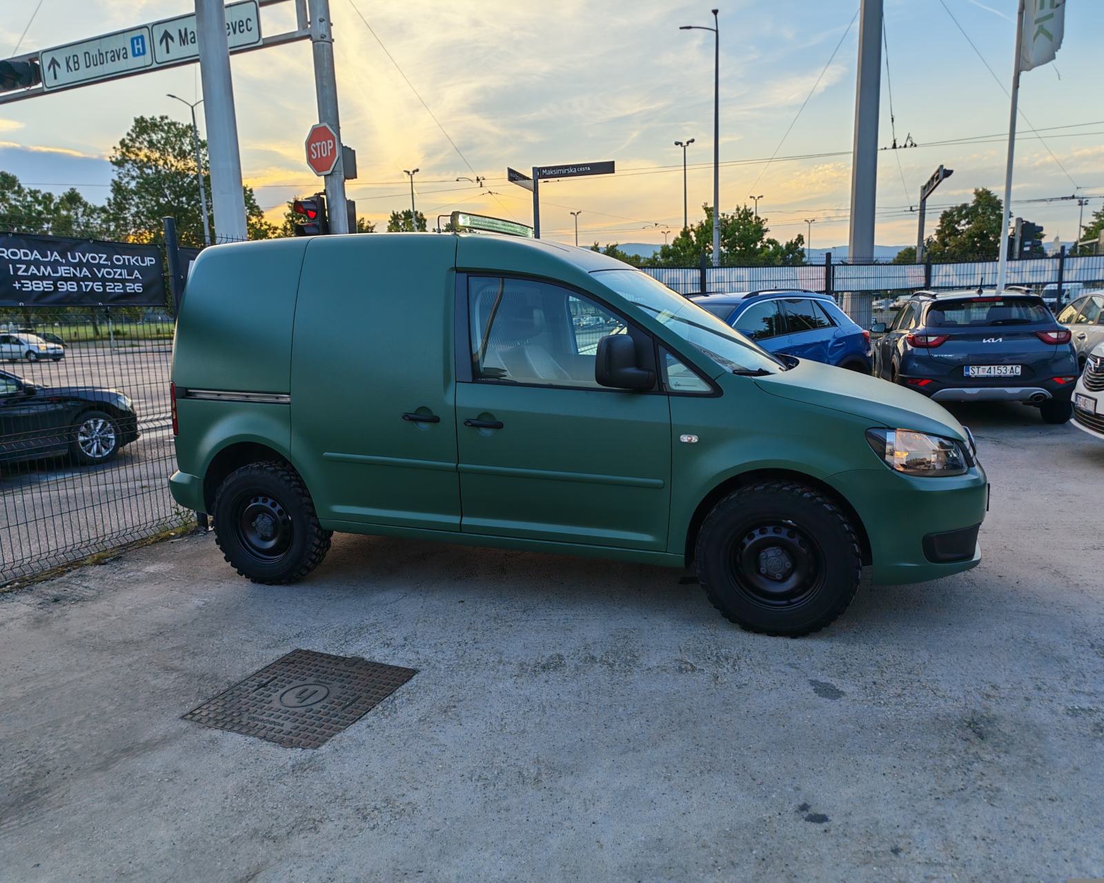 VW CADDY 2,0 TDI 110KS 4X4 N1, LOVAC, V+M SERVIS, LED BAR, TEREN. GUME, fotografija 15