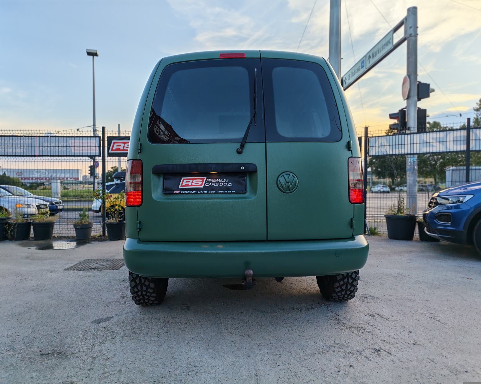 VW CADDY 2,0 TDI 110KS 4X4 N1, LOVAC, V+M SERVIS, LED BAR, TEREN. GUME, fotografija 10