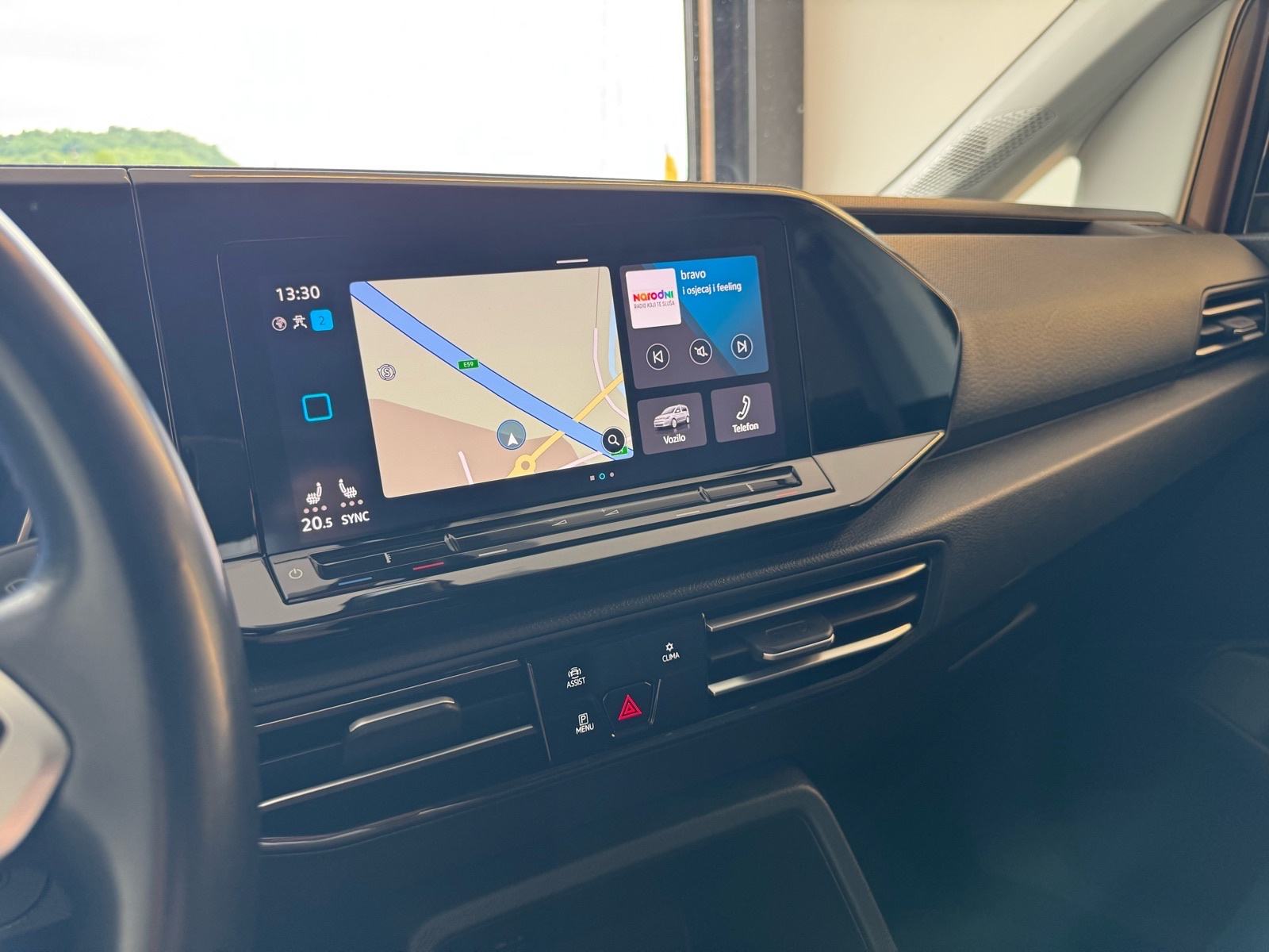 VW Caddy 2,0 TDI DSG Style 2022.; 5 sjedala; Navi; Matrix; Kamera; Alu, fotografija 12