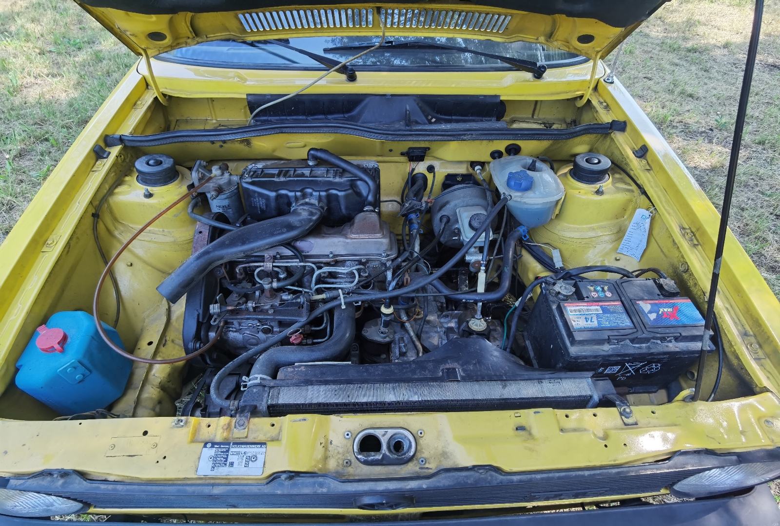 VW Golf 1 1.6D, fotografija 17