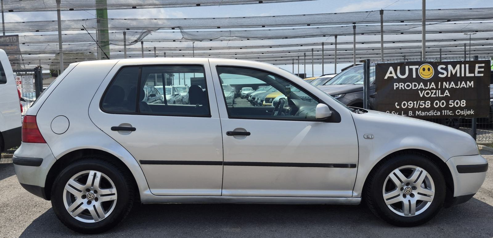VW Golf 4 1,9 SDI, HR VOZILO, ABS, SERVO, ALU FELGE, REG 08/26..., fotografija 5