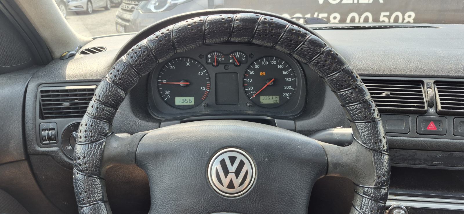 VW Golf 4 1,9 SDI, HR VOZILO, ABS, SERVO, ALU FELGE, REG 08/26..., fotografija 13