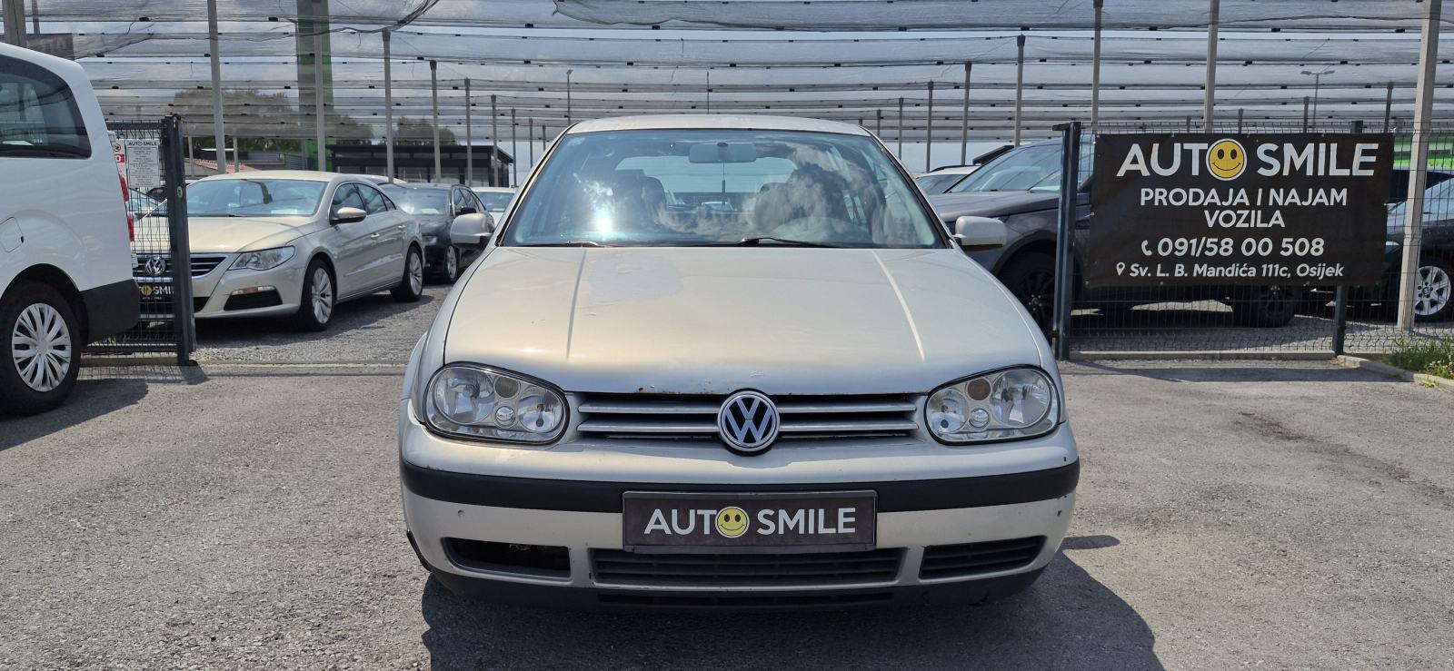 VW Golf 4 1,9 SDI, HR VOZILO, ABS, SERVO, ALU FELGE, REG 08/26..., fotografija 3