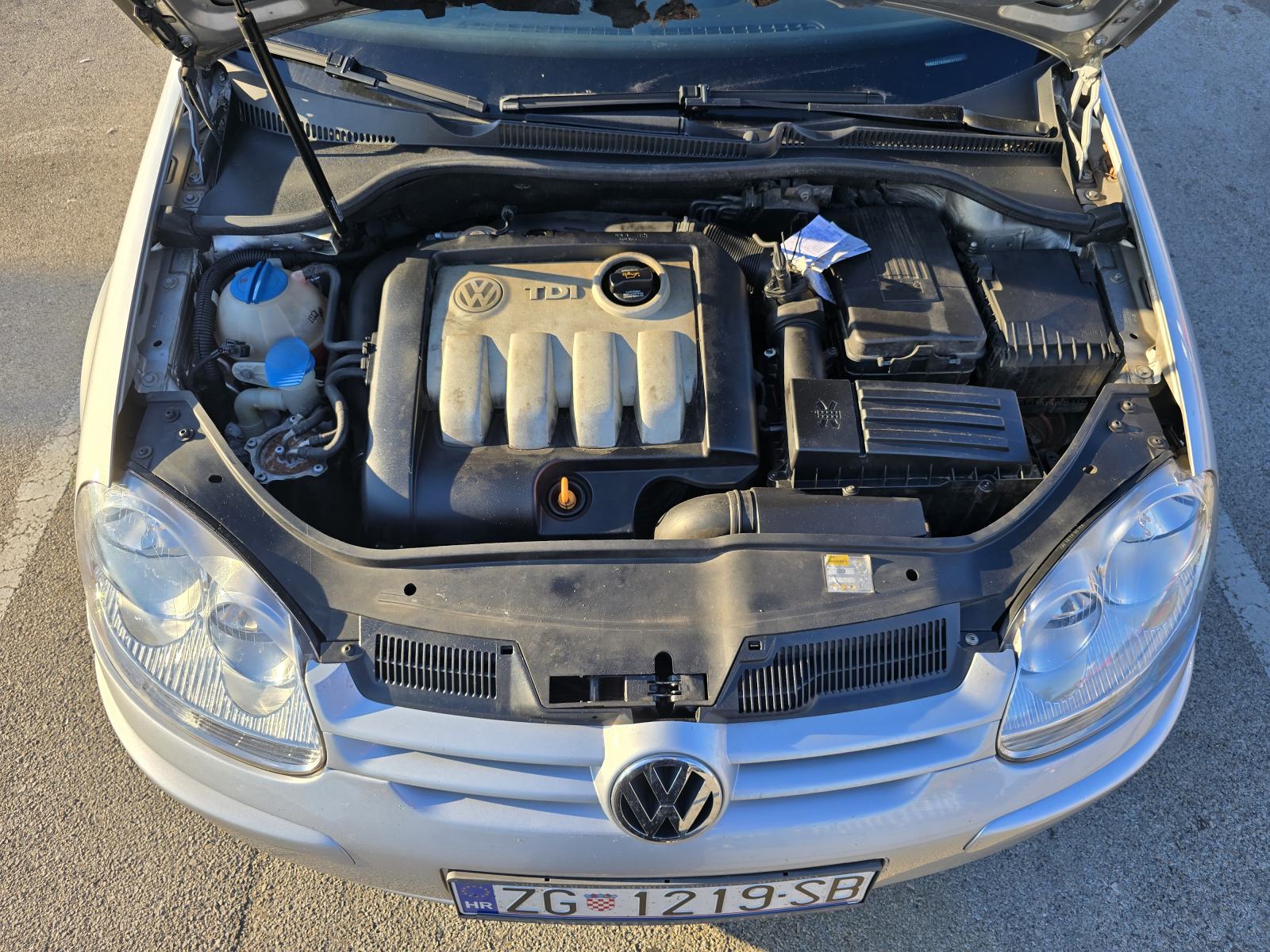 VW Golf 5, 1.9 TDI, 77kW, 2005. god, fotografija 14