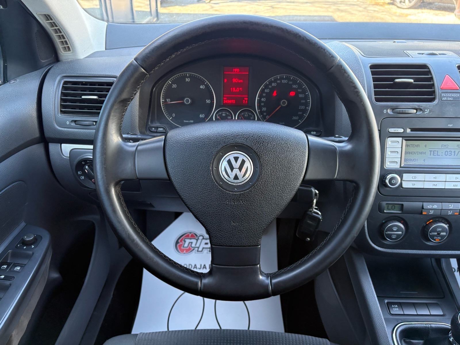 VW Golf 5 Variant 1,9 TDI KLIMA - SERVIS - AUTOKREDIT, fotografija 14
