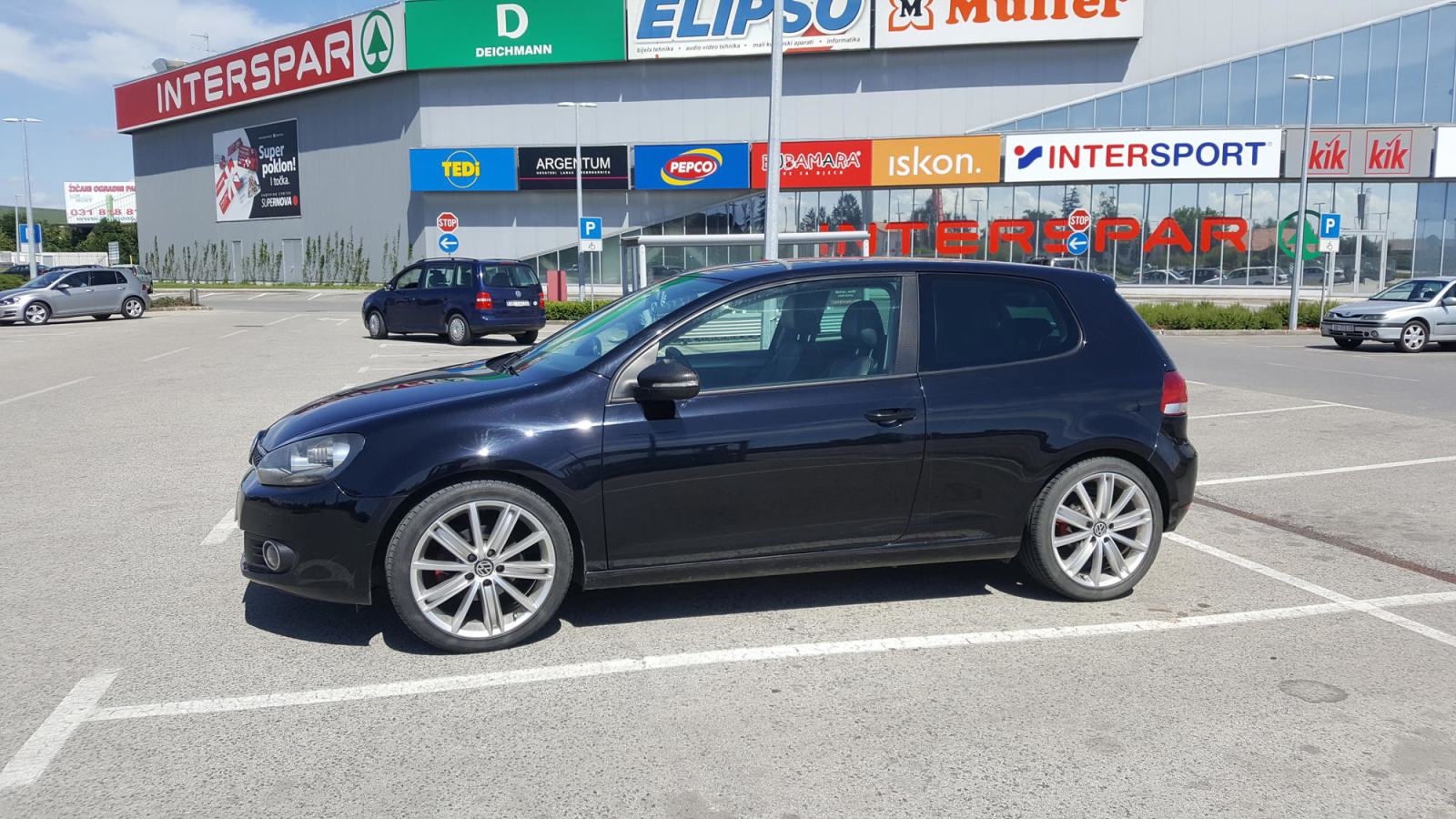 VW Golf 6 1,6 TDI 360 parking senzori, fotografija 14