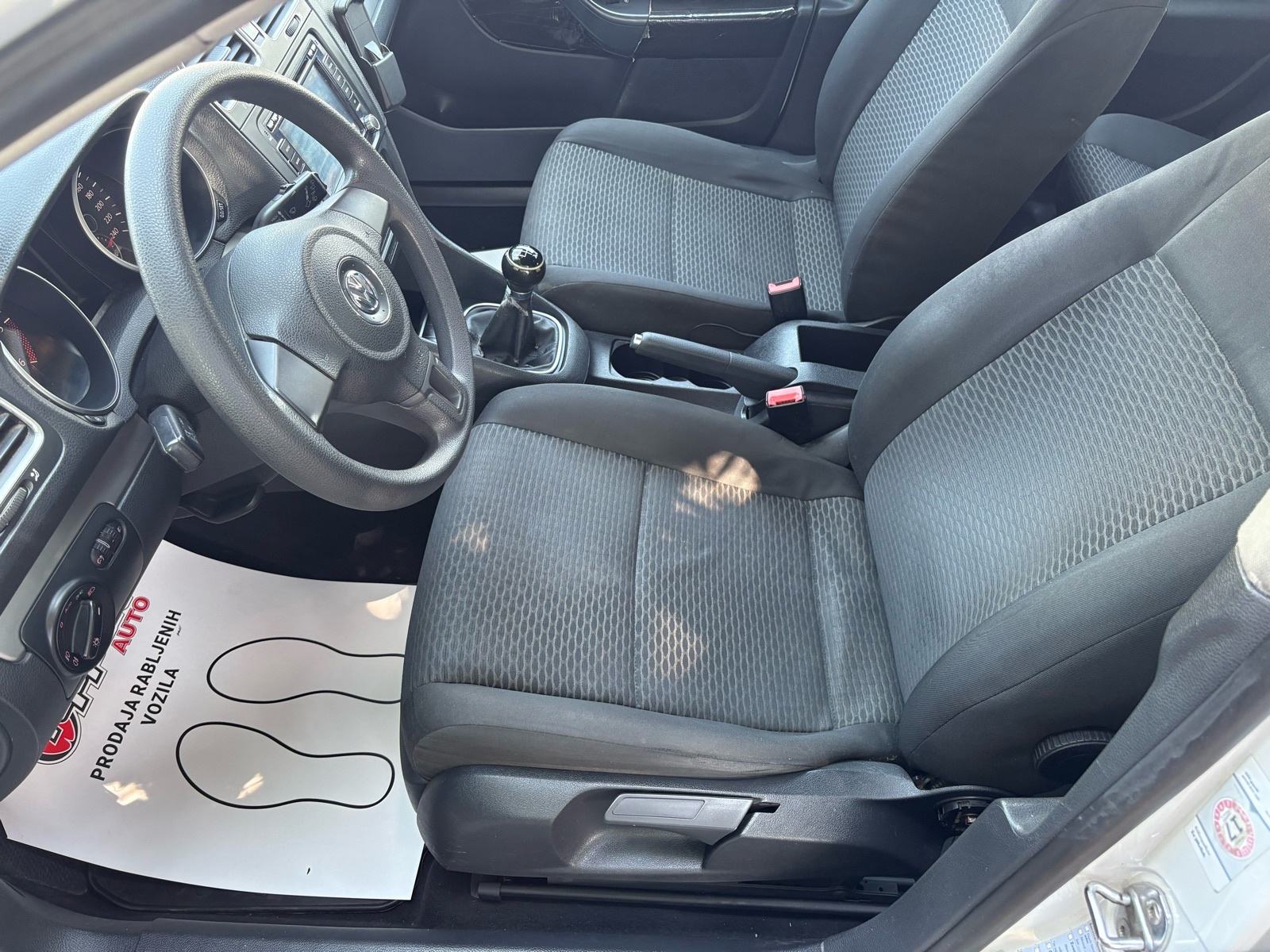 VW Golf 6 Variant 1,6 TDI REG:01/2027 - KLIMA - AUTOKREDIT, fotografija 10