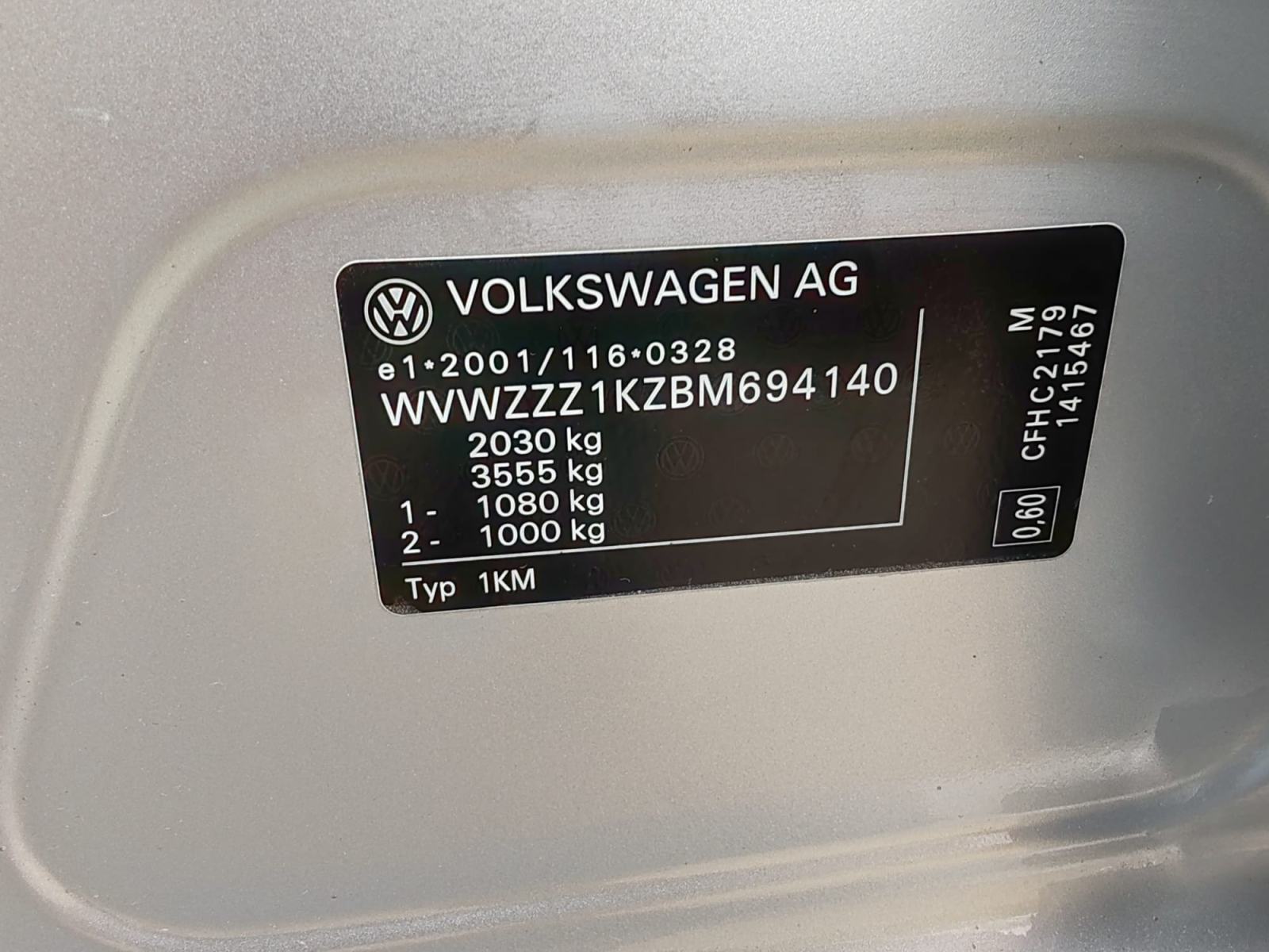 VW Golf 6 Variant 2,0 TDI, 2011g. 217000 km, KARTICE 24/36 RATA, fotografija 18