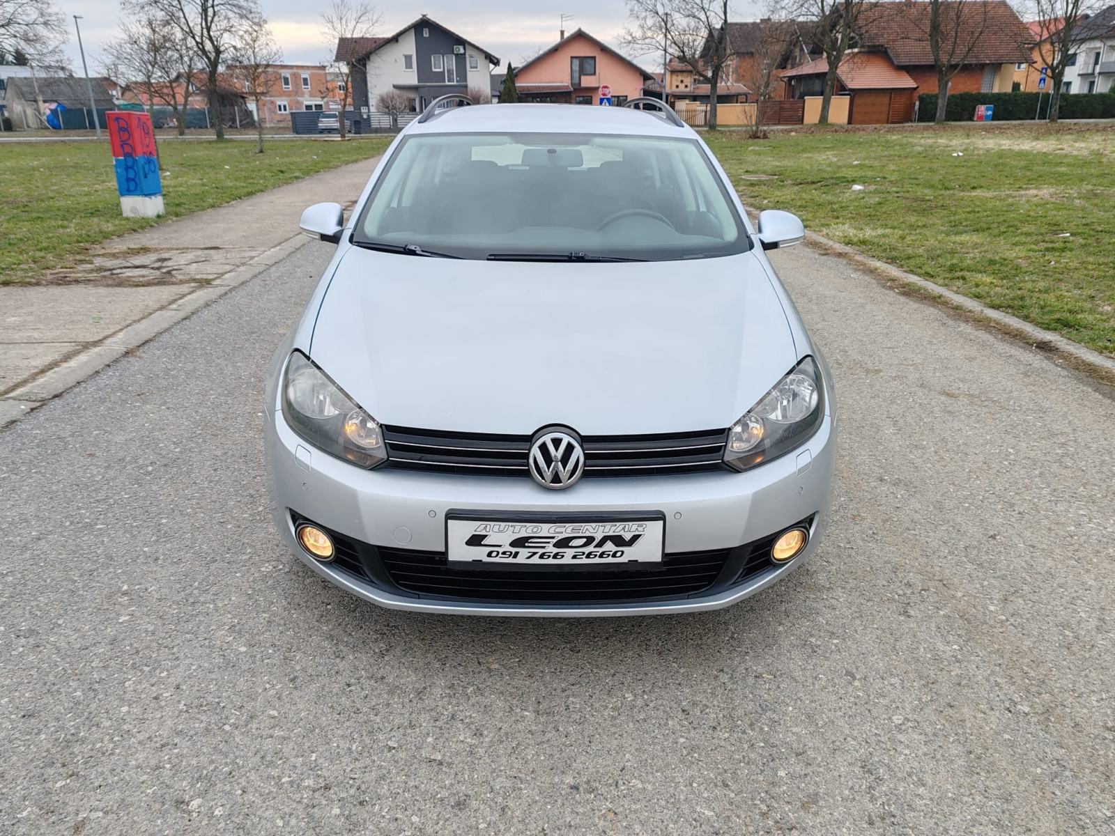 VW Golf 6 Variant 2,0 TDI, 2011g. 217000 km, KARTICE 24/36 RATA, fotografija 2