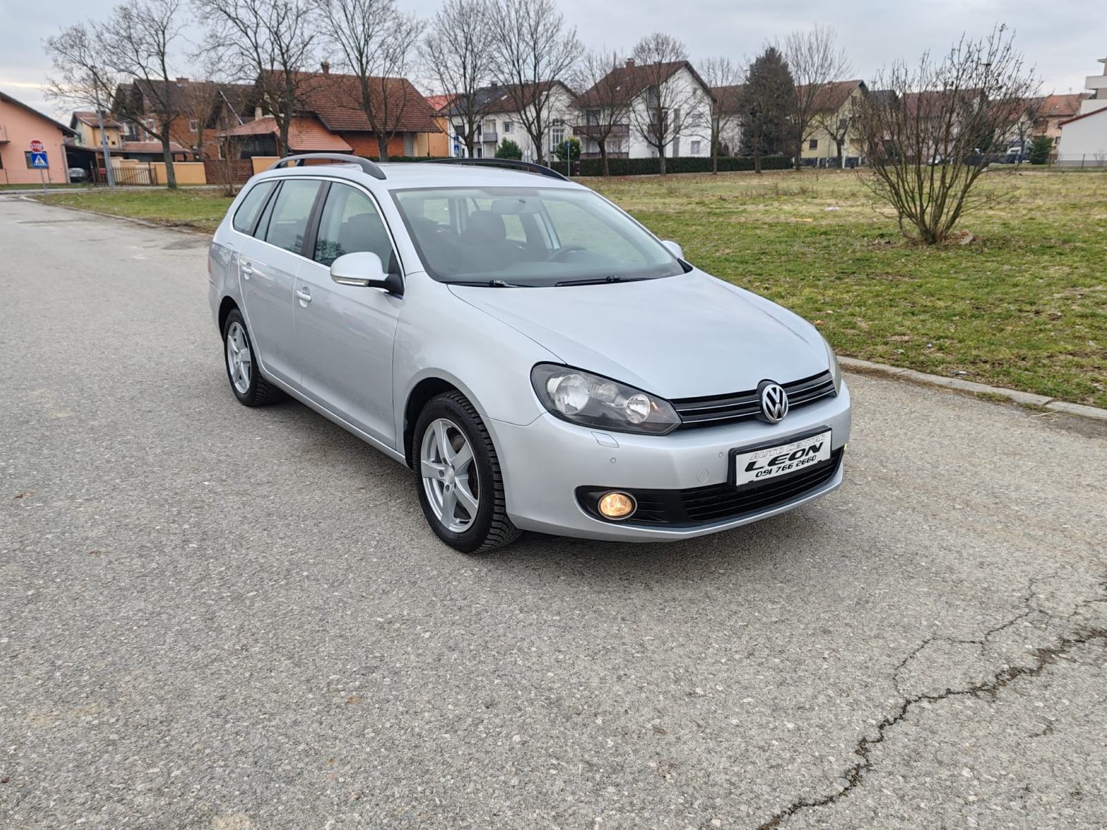 VW Golf 6 Variant 2,0 TDI, 2011g. 217000 km, KARTICE 24/36 RATA, fotografija 3