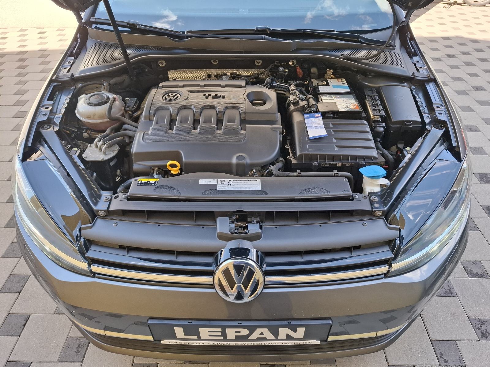 Golf 7 5 1 6 TDI RABBIT KAMERA RADAR JAMSTVO 171tkm 2017 VELIKI SERVI, fotografija 19