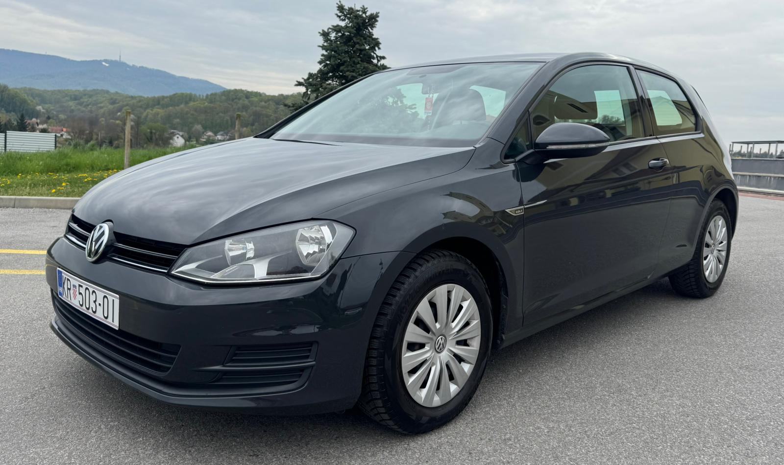 VW Golf 7 1,2 TSI BMT GRAU SIVA BOJA,VELIKI/MALI SER,REG.11/26,ODLIČAN, fotografija 7