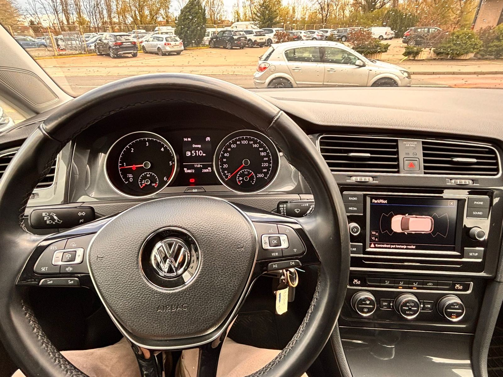 VW Golf 7 1,6 TDI 115 KS ComfortLine 1.VL Nije uvoz Jamstvo 1G, fotografija 14