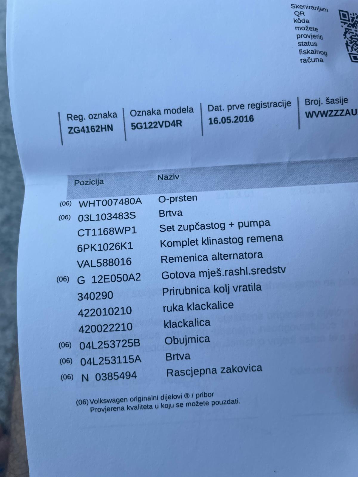 VW Golf 7 1,6 TDI, 2 VLASNIK, HR AUTO, VELIKI SERVIS, TOP STANJE 10/10, fotografija 15