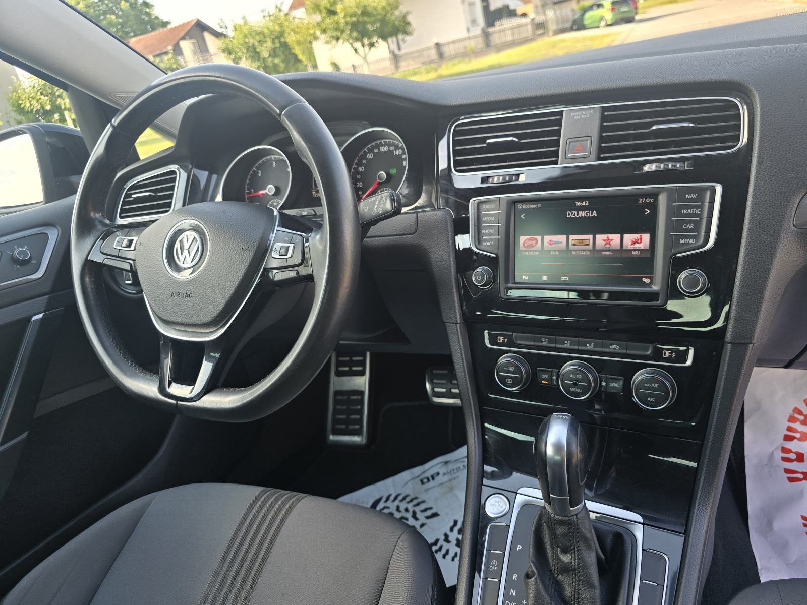 VW Golf 7 1,6 TDI-2017gd.md-NAVIGACIJA,175tkm,DSG,allstar,alu,KARTICE, fotografija 15
