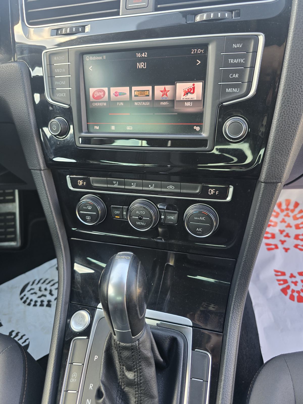 VW Golf 7 1,6 TDI-2017gd.md-NAVIGACIJA,175tkm,DSG,allstar,alu,KARTICE, fotografija 17