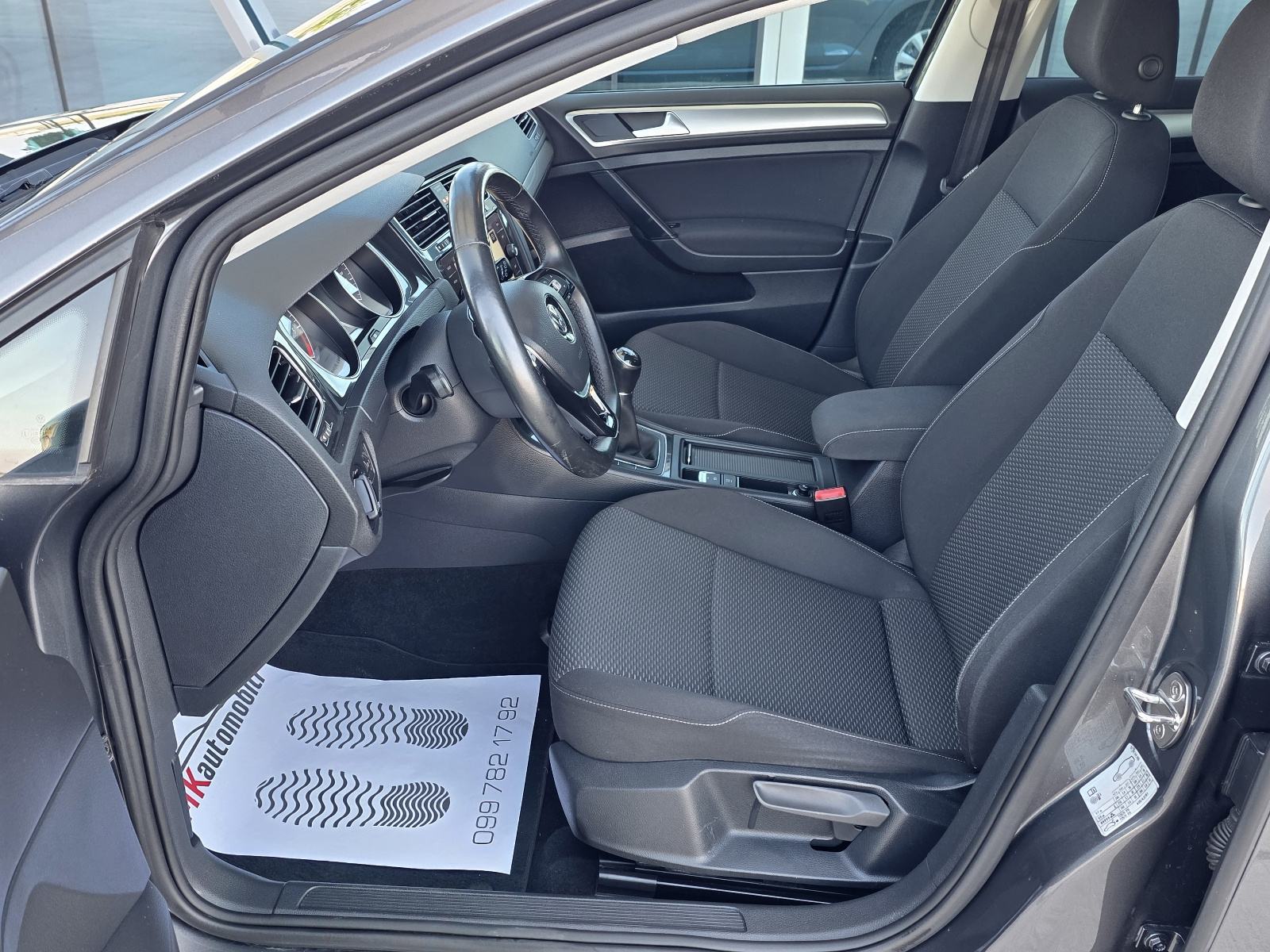 VW Golf 7 1,6 TDI ALU,NAVI,PARK SENZORI 135 T.K.M, fotografija 16
