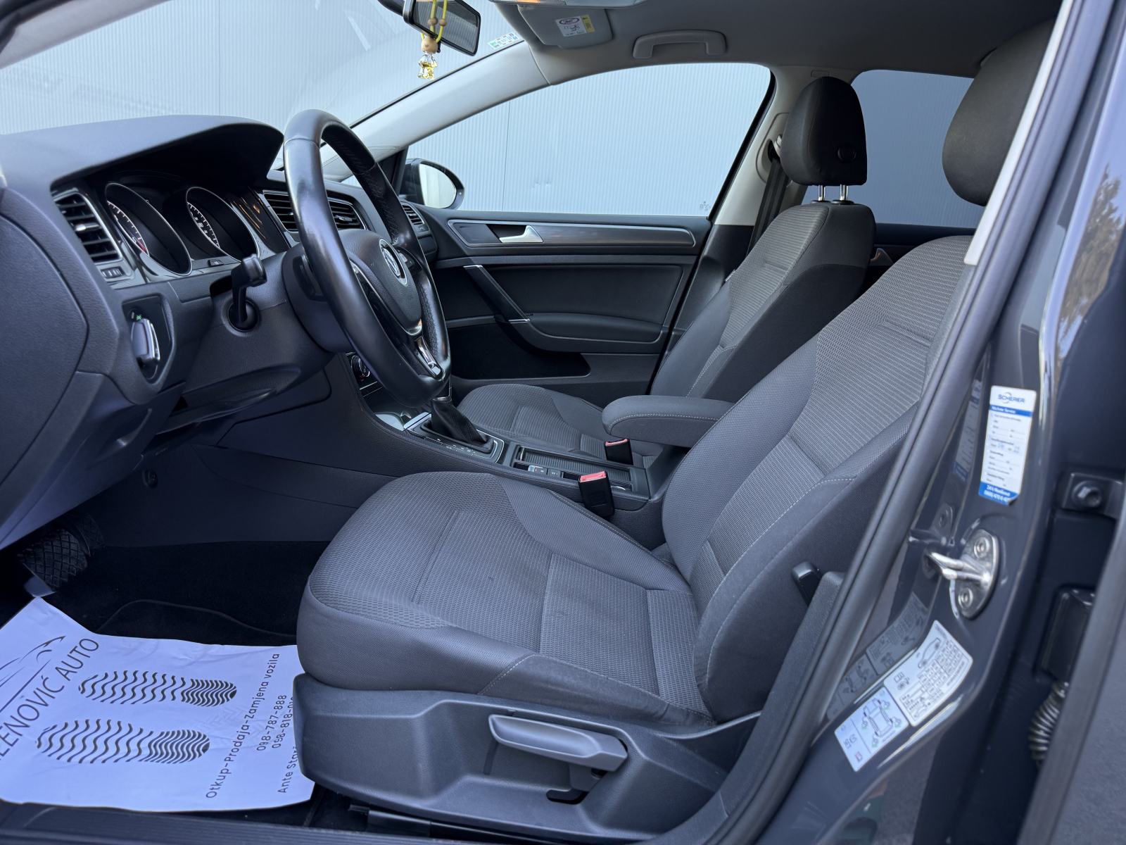 VW Golf 7.5 1,6 TDI AUTOMATIK DSG F1 REDIZAJN 71.500KM 2019 GOD ZG, fotografija 16